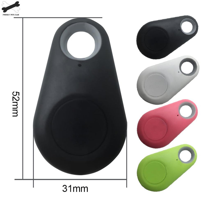 Mini rastreador GPS inteligente para animais de estimação anti-perda à prova d'água Bluetooth rastreador para cachorro de estimação gato chaves bolsa carteira crianças